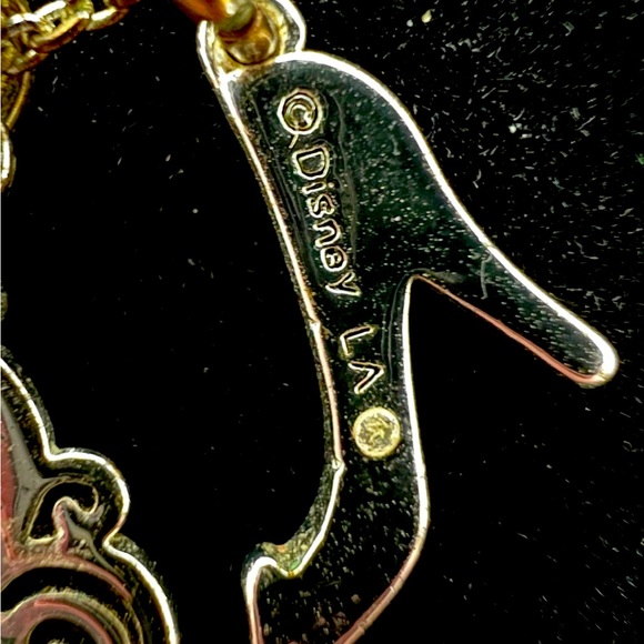 Disney Princess Cinderella Charm Pendant 18” Silver-Toned Necklace - Picture 7 of 9